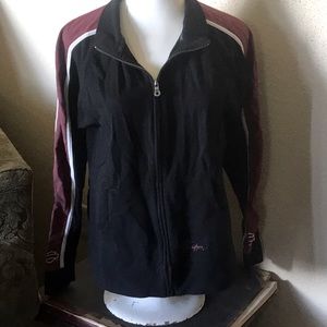 Harley Davidson zippered front jacket.